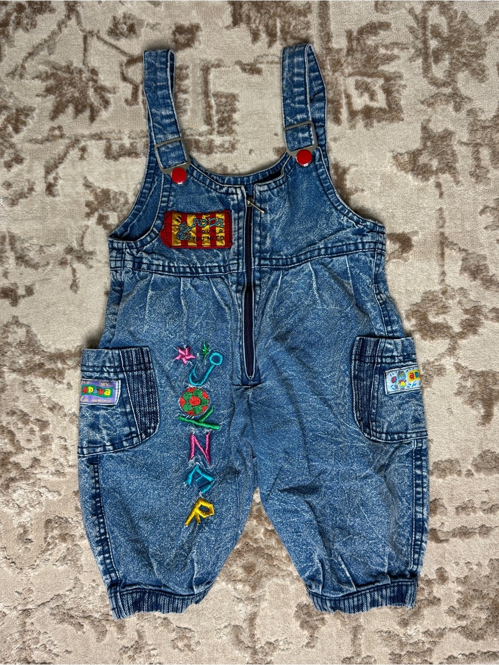 Vintage 1990s Denim Overalls